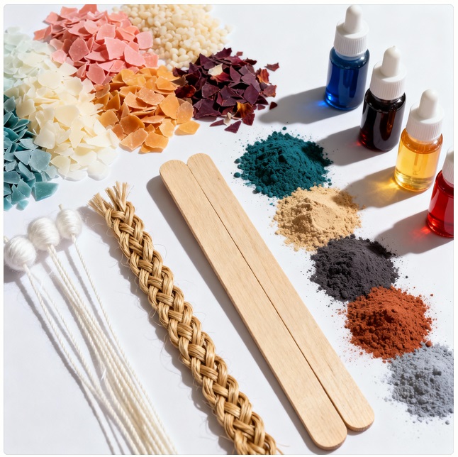 Φυτίλια και Χρώματα