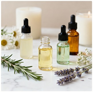 αρωματικά έλαια για κεριά